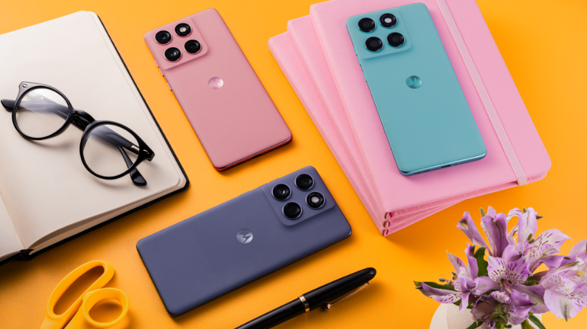 Lifestyle image of Motorola phones