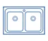 Collection Image - Double Bowl Kitchen Sink