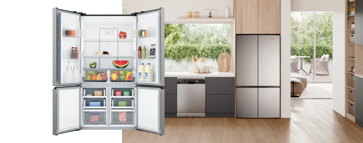 Westinghouse 547L Quad Door Refrigerator