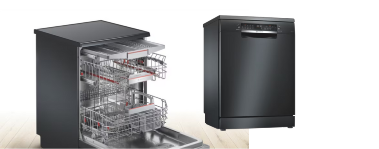 Product image of the Bosch Series 6 Freestanding Dishwasher Black Inox