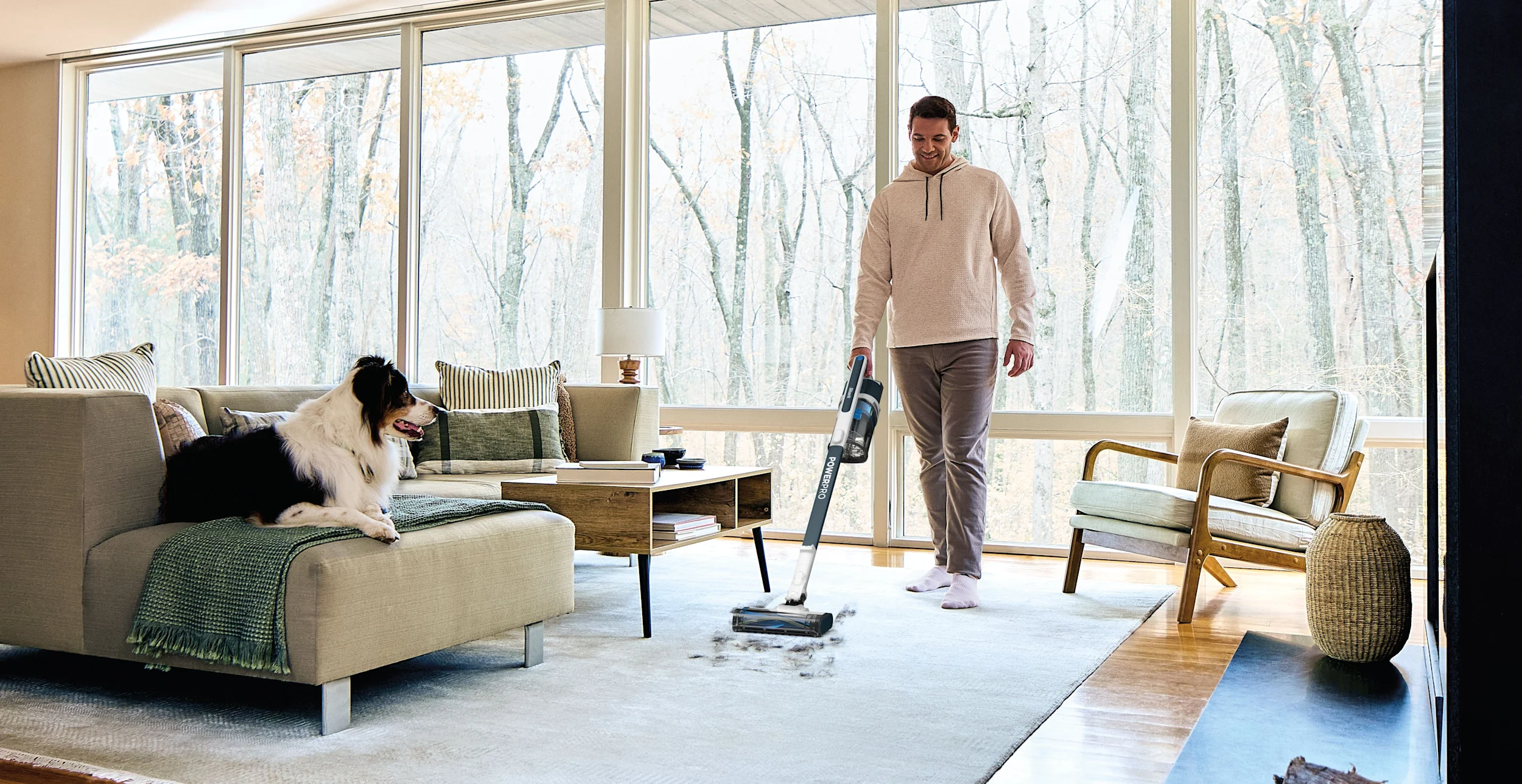 Shark PowerPro Cordless Stick Vacuum lifestyle image