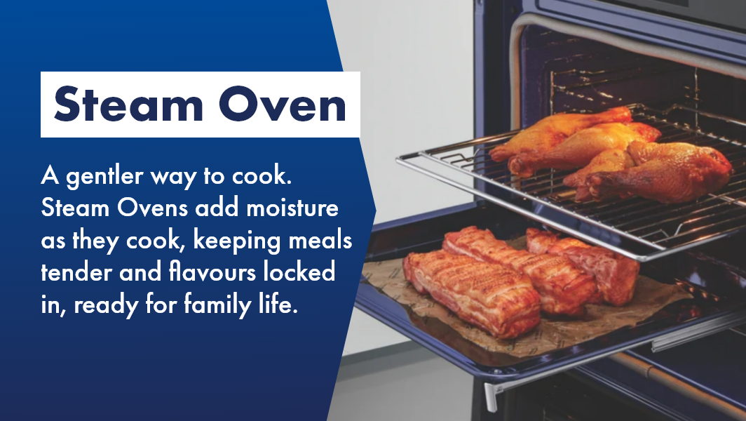 LG oven with steam cooking available at The Good Guys. 