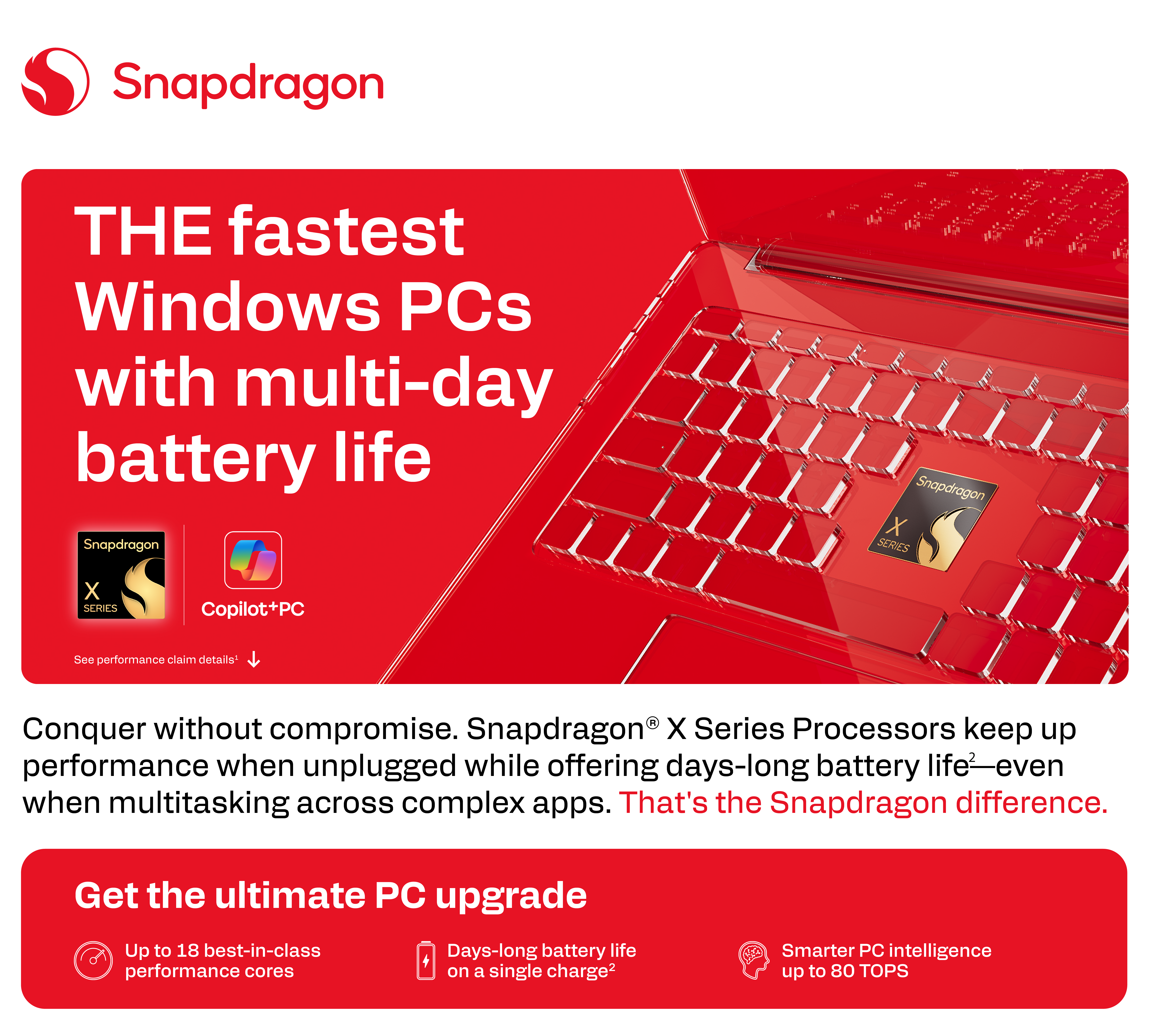 Snapdragon Hero Section