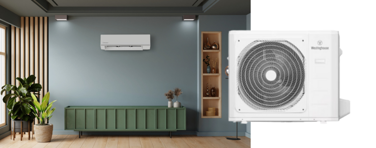 Westinghouse Split System Air Conditioner in a living room