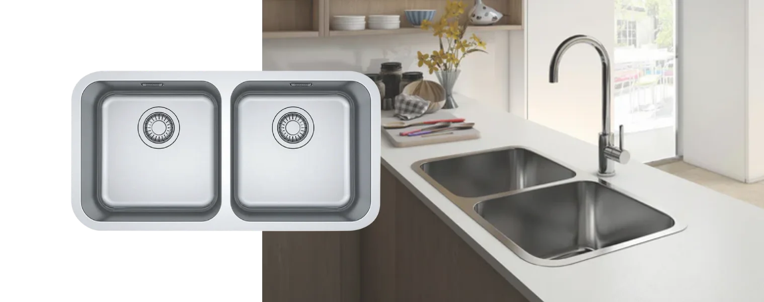 Franke Bell Double Bowl Sink image