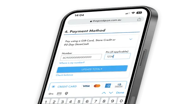 How 90 Day StoreCash> Works - Sign up to 90 Day StoreCash> - step 4