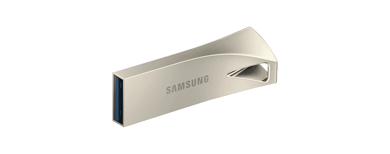 Samsung 128GB Bar Plus USB 31 Flash Drive Champagne Silver