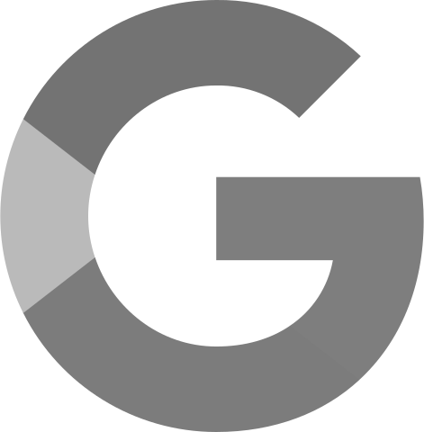 google greyscale logo