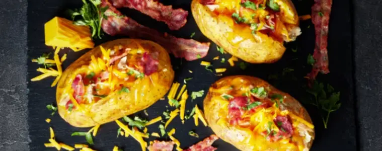 Three Cheese Jacket Potato