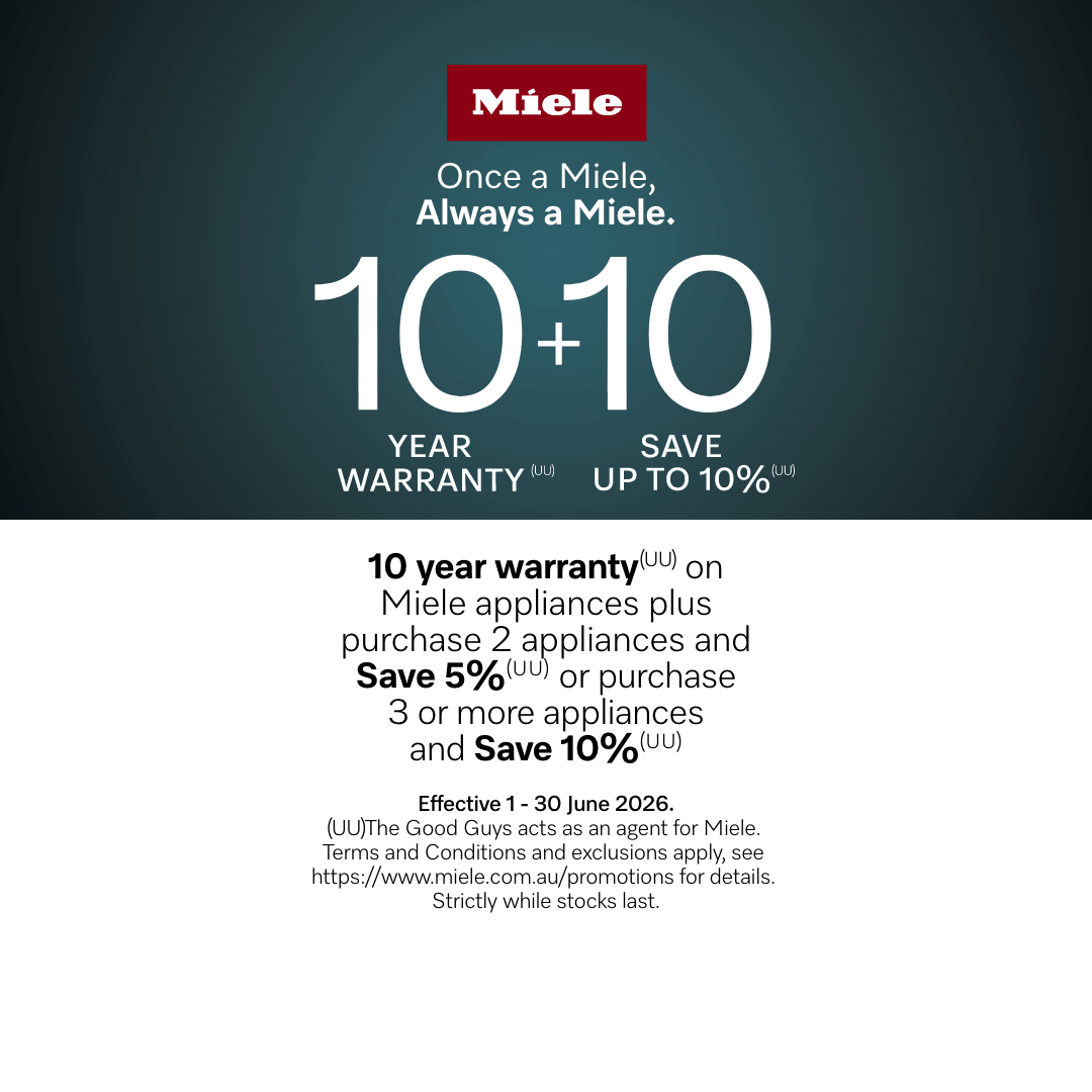 Miele EOFY Spotlight Fifth Tile