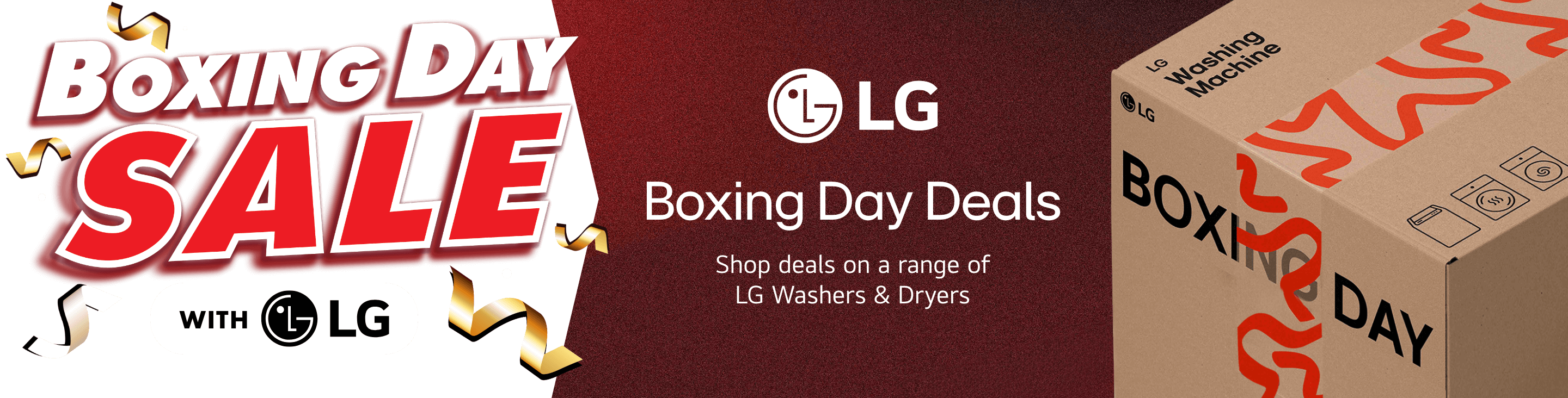 Boxing Day Sale 2025 with LG