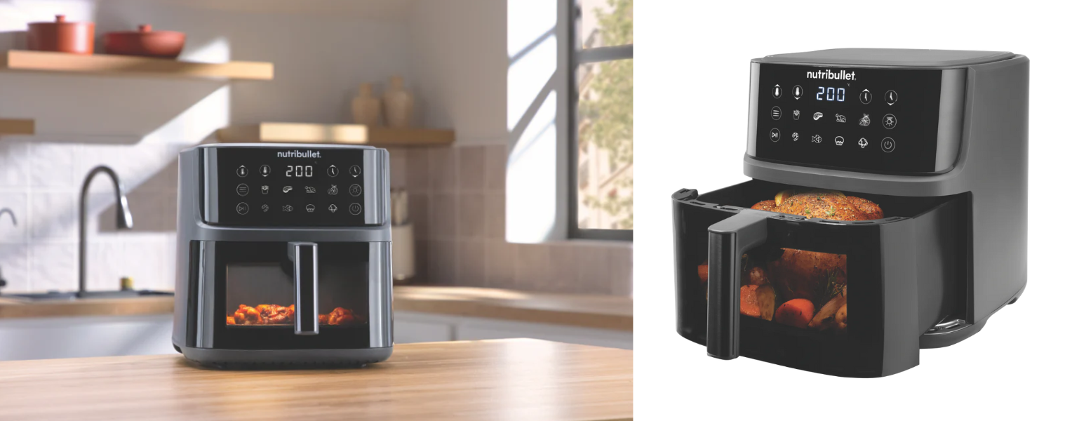 product image of NUTRIBULLET 8 Litre Crisplite Vision Air Fryer
