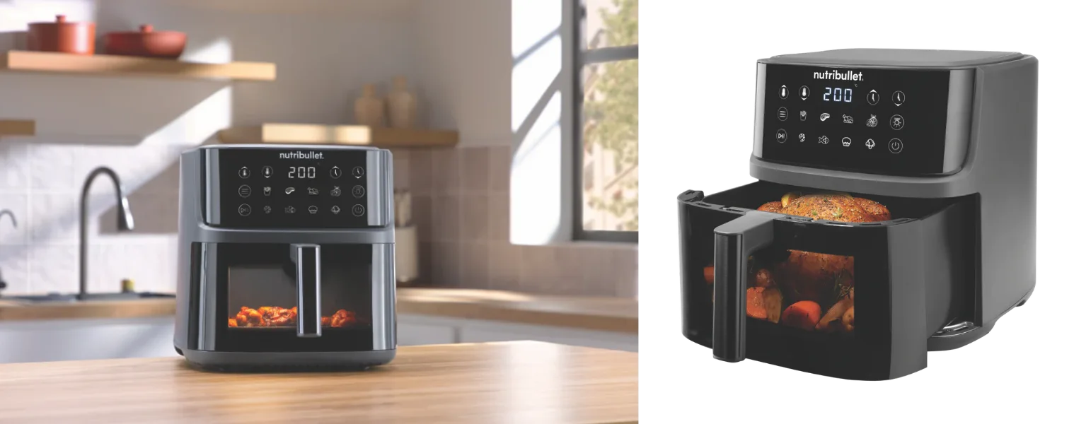 product image of NUTRIBULLET 8 Litre Crisplite Vision Air Fryer