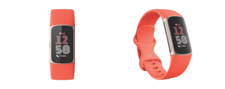 Product image of Fitbit Charge 6 - Coral Champagne Gold Aluminium