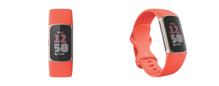 Product image of Fitbit Charge 6 - Coral Champagne Gold Aluminium