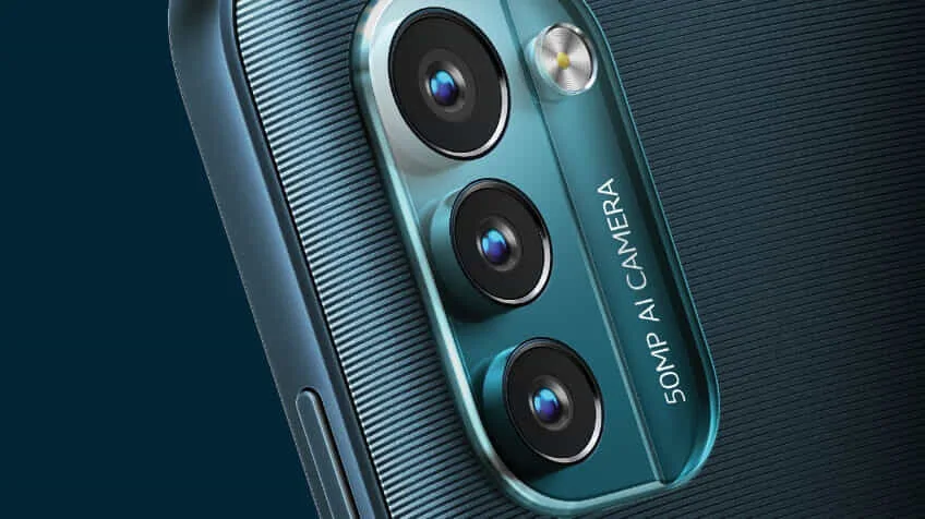 Close up of the incredible camera on the Nokia G12 smartphone  The Good Guys