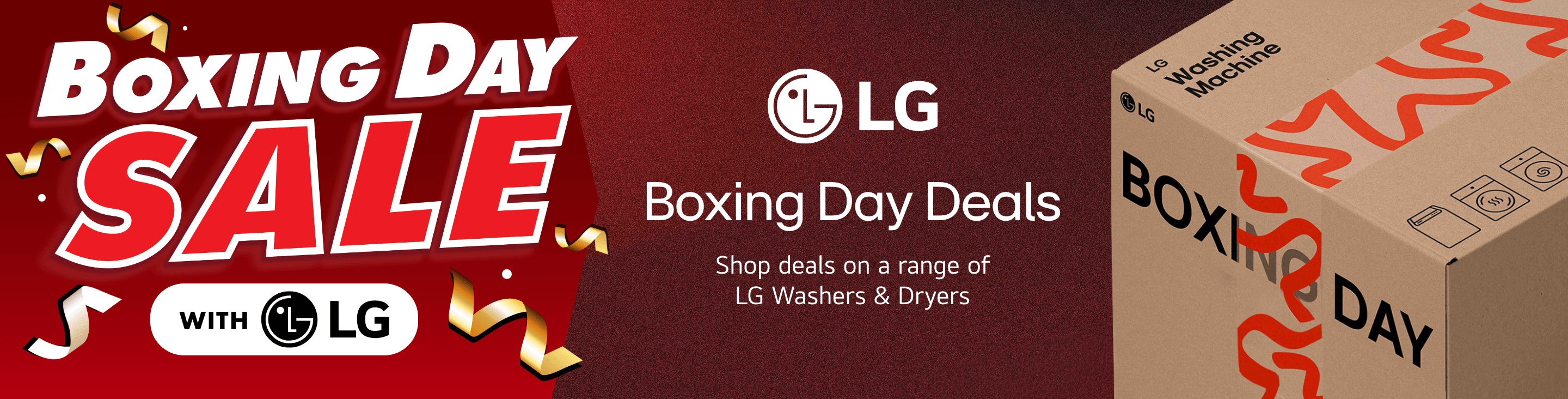 Boxing Day Sale 2025 with LG