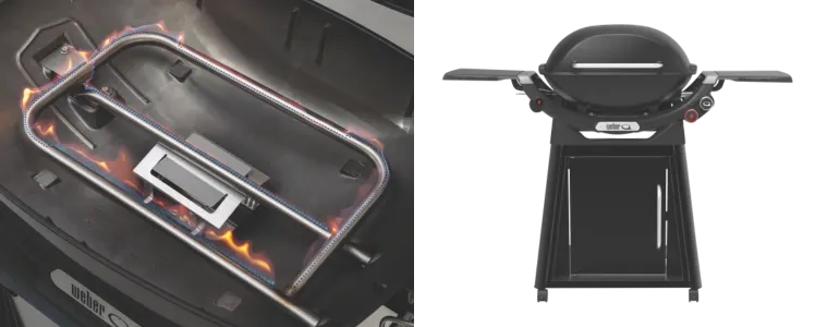 Product image of the Weber Family Q 3100N+ LP Midnight Black