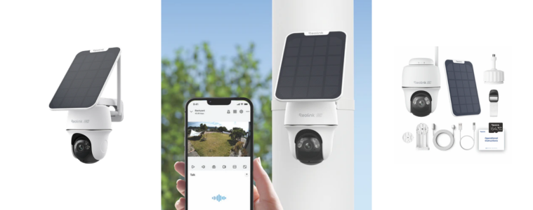 Product image of Reolink Argus 4K PT Ultra Solar + Solar Panel