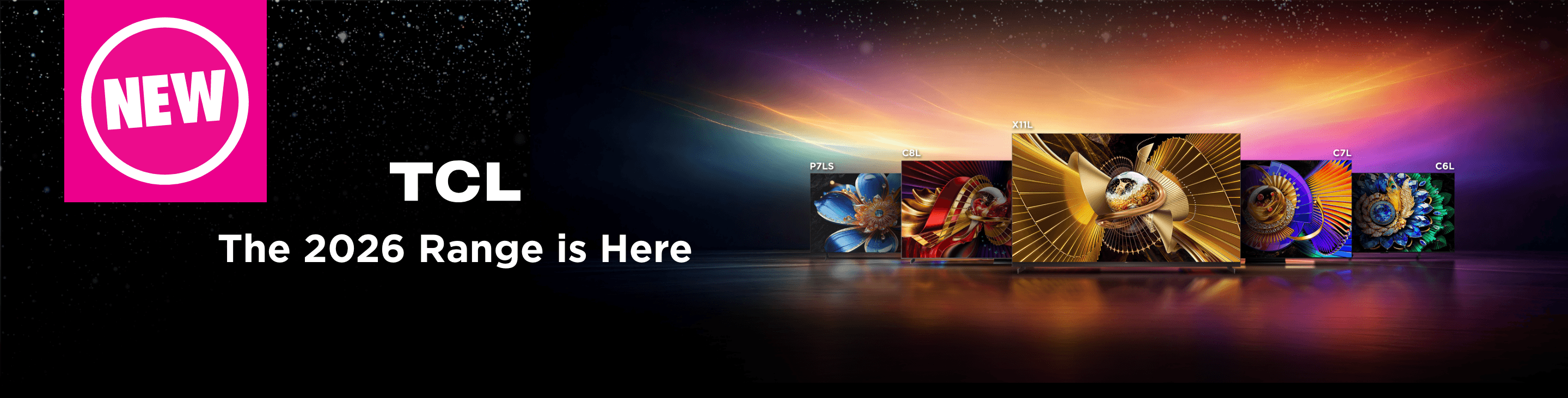 NEW TCL 2026 TV Launch