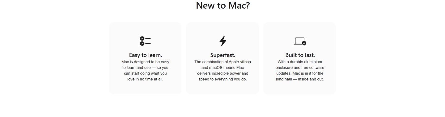 Apple Macbook Air Section 7