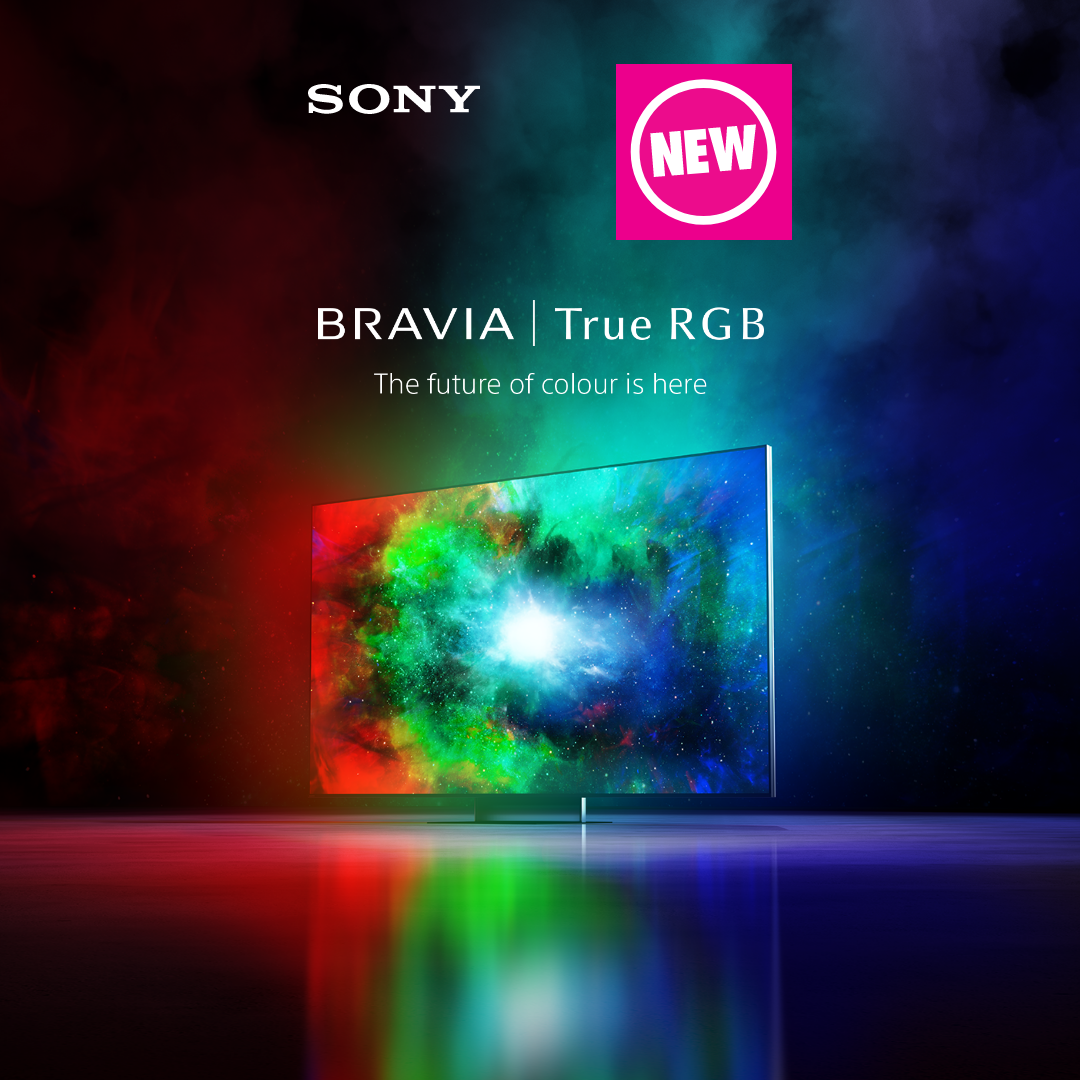 FY26 WK48 SONY10438 NEW Sony BRAVIA True RGB TV Range - Category Marketing Tile