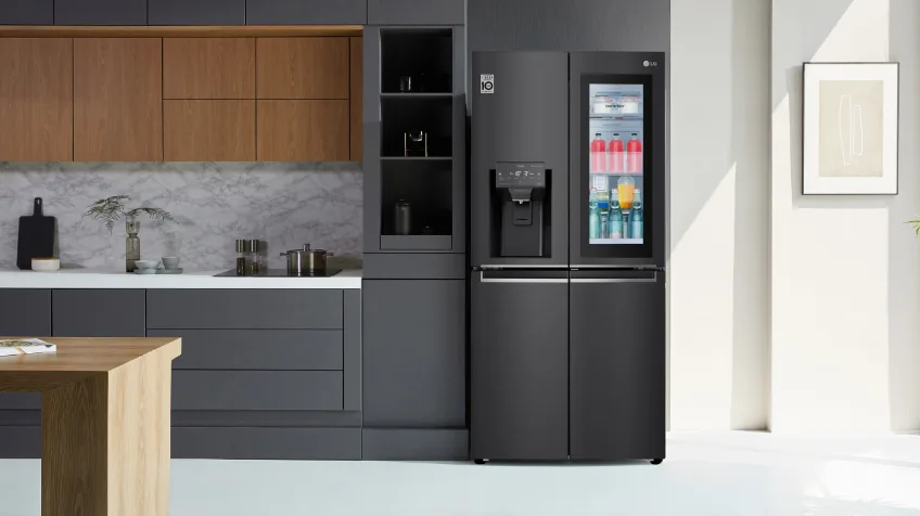 LG InstaView Fridge with Craft Ice Feature