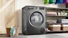 Graphite Bosch Dryer in laundry.