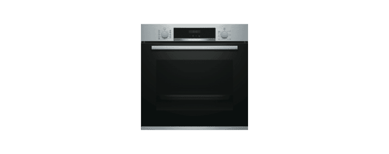 Front on image of a Bosch 60cm Pyrolytic Oven Series 4