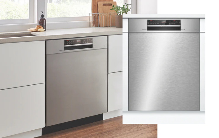 Bosch Series 6 Built Under Dishwasher Stainless Steel