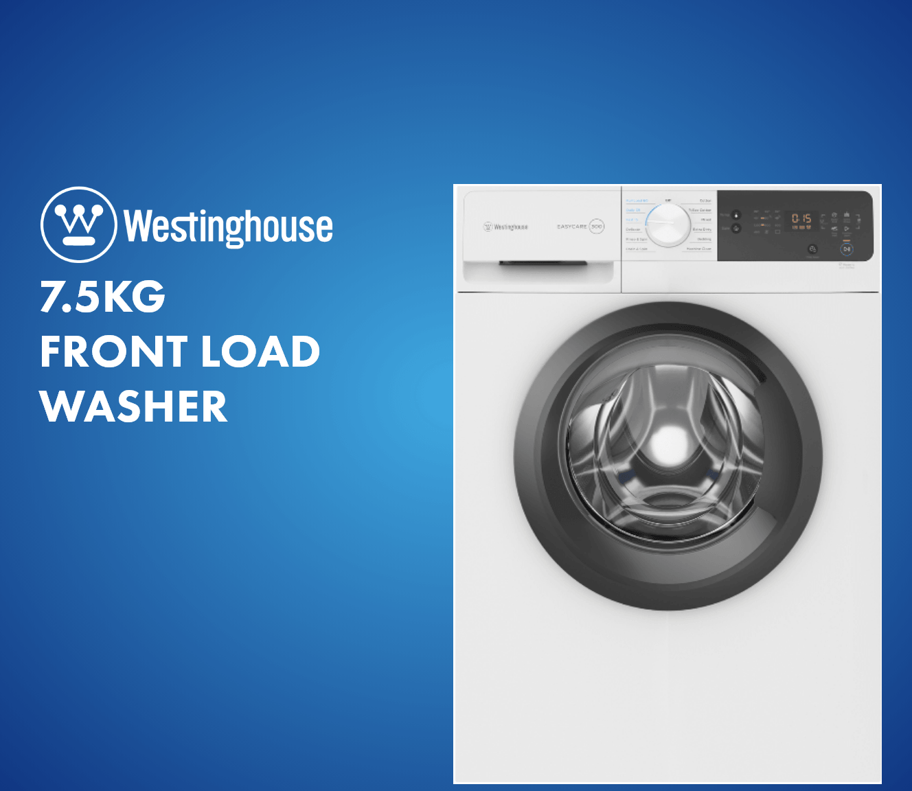 Westinghouse 7.5kg Front Load Washer