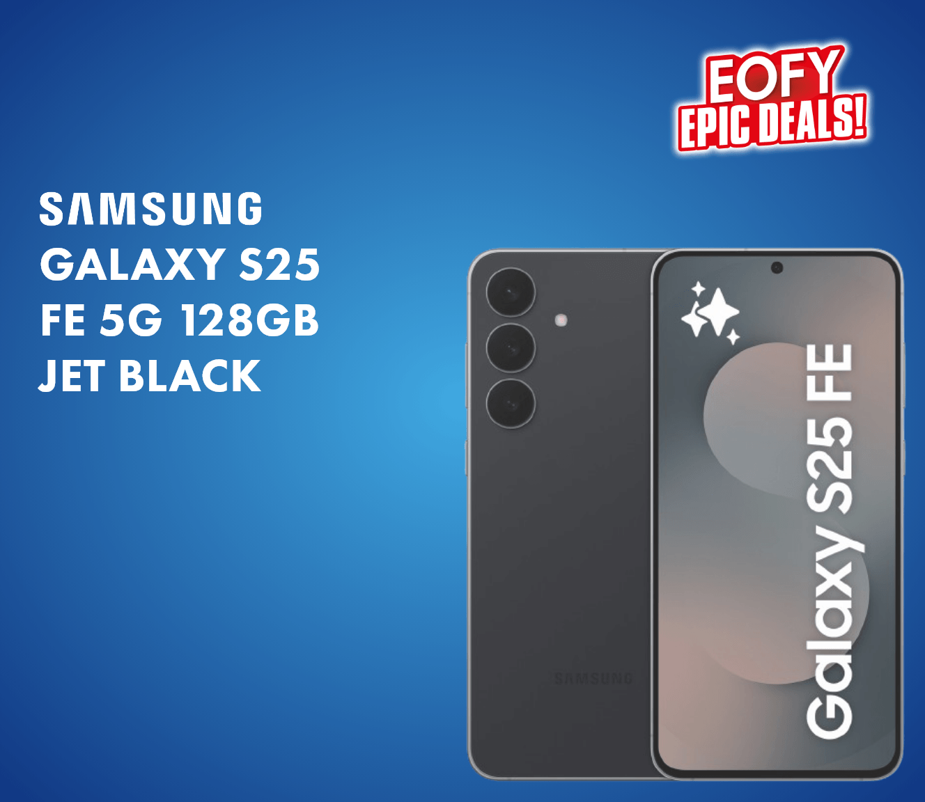 Samsung Samsung Galaxy S25 FE 5G 128GB Jet Black