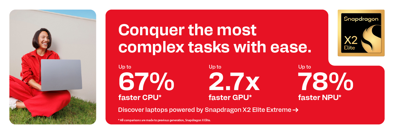 Snapdragon conquer the most complex tasks