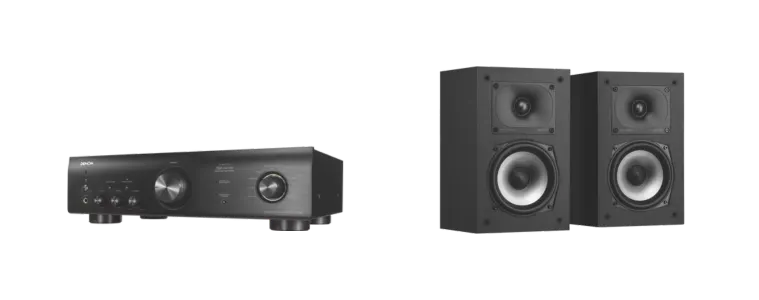 Product image of the Denon 2Ch Stereo Amp Bookshelf Speaker Pack