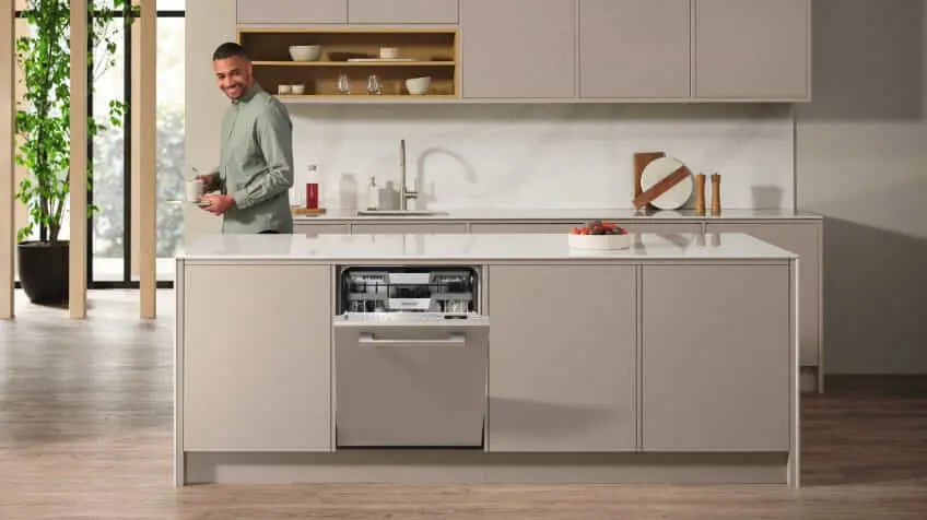 Miele dishwasher in kitchen  The Good Guys