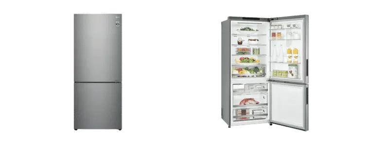 Product image of the LG 420L Bottom Mount Refrigerator