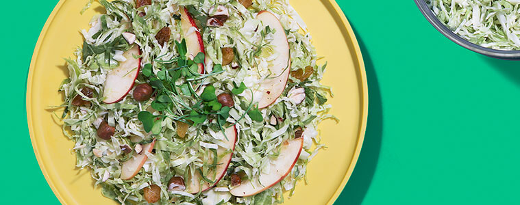 Brussels Sprouts And Apple Salad