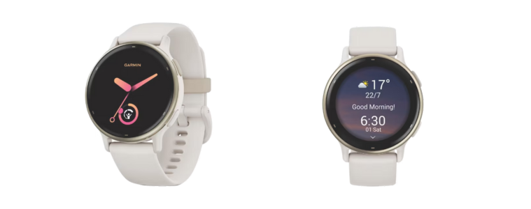 Garmin Vivoactive 5 - Ivory/Cream Gold