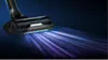 Close up of Samsung AI vacuum vacuuming.