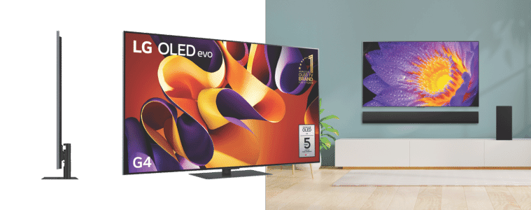 LG 83" OLED EVO G4 4K Smart TV 24