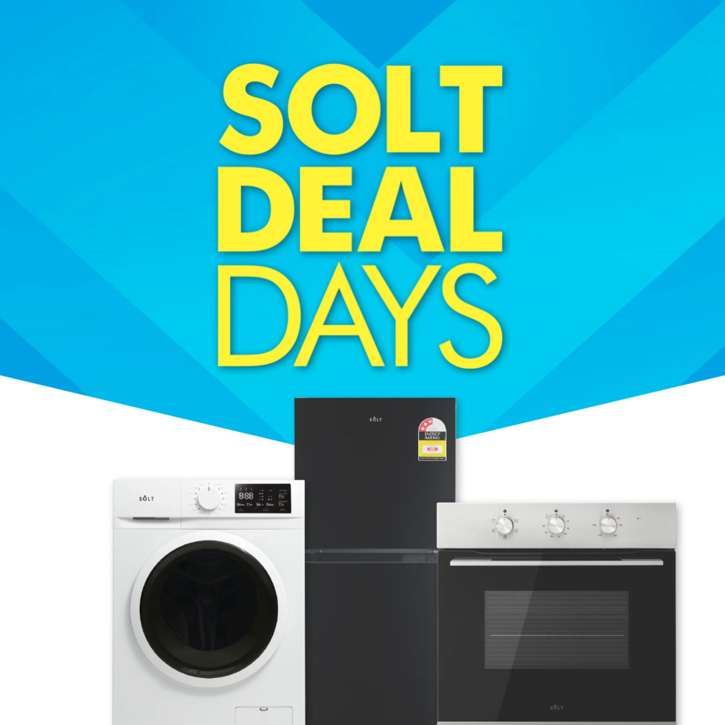 Shop Solt Appliances | Fridges, Laundry & Dishwashers