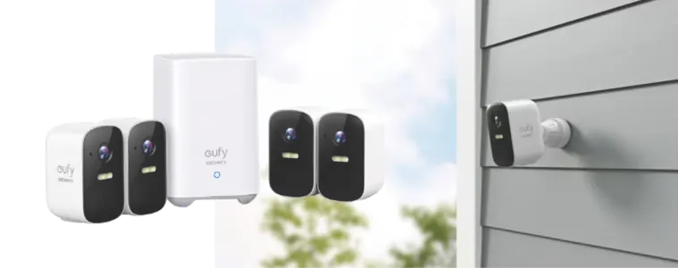 Product image of the eufy 2C Pro 2K Security System & Homebase (4 Camera)