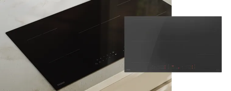 Haier 90cm 500 Series Induction Cooktop 5 Zone Flexi Zone