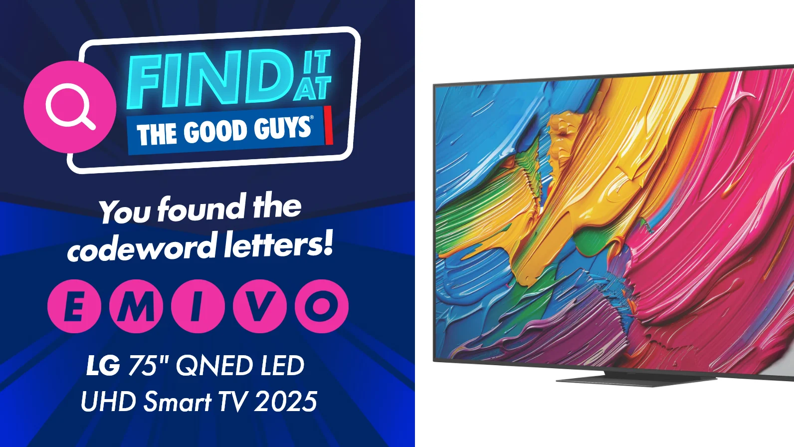 LG 75" QNED81A AI LED UHD 4K Smart TV 2025