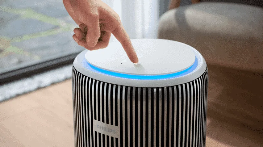 a close up of the Philips 3200i Series Air Purifier