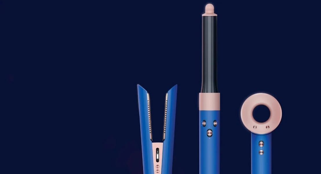 Holiday gifting made easy with Dysons blue blush range