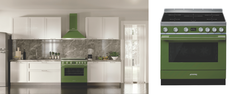 Product image of the Smeg Portofino 90cm Induction Upright Cooker