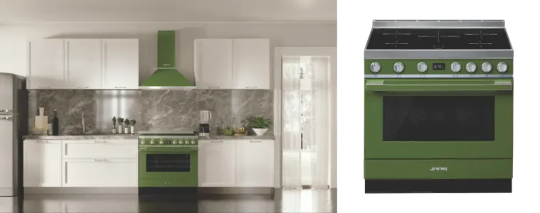 Product image of the Smeg Portofino 90cm Induction Upright Cooker