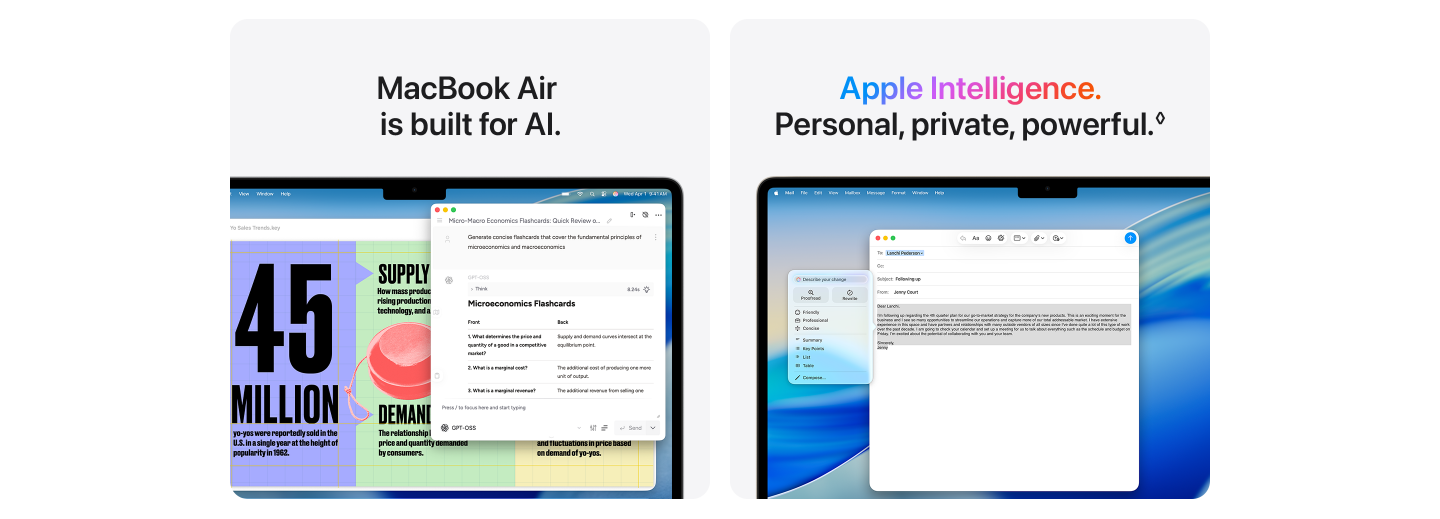 Apple Macbook Air Section 3