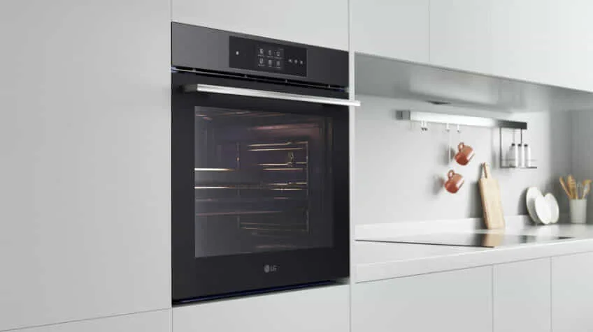 Lifestyle image of LG oven in a modern kitchen